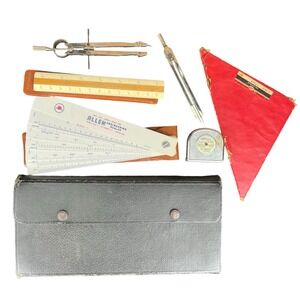 Vintage Drafting Kit and Other Accessories Charvos #814 Germany